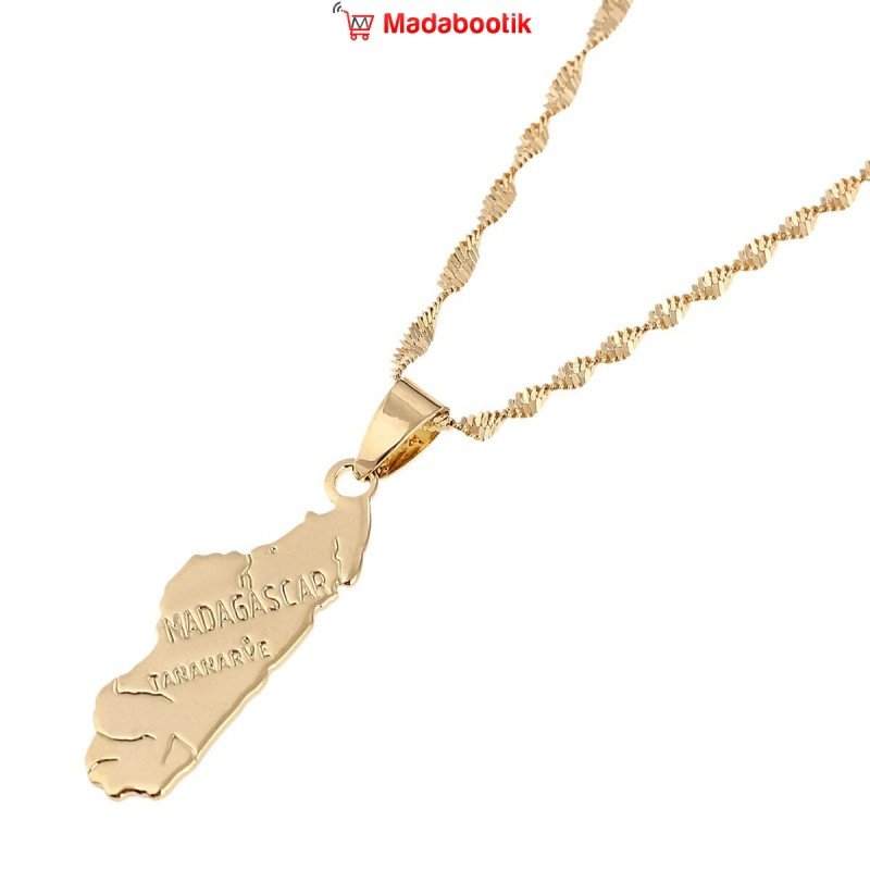 collier pendentif carte madagascar tananarive collier pendentif carte madagascar tananarive